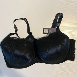 46DDD CACIQUE Boost Balconette, Seriously Sexy collection. Blue/black
